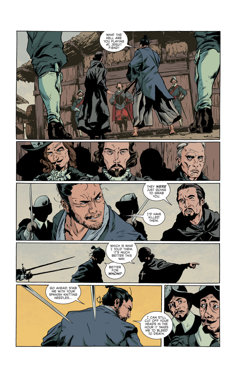 Illustration for article titled New Comic About 17th Century Slave Trade Brings a Samurai to Mexico